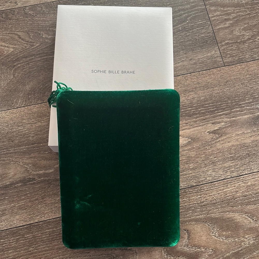 Brand New!!! Sophie Bille Brahe Velvet Jewelry Box